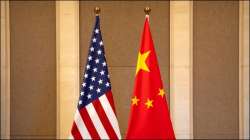 US and China flags