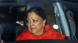 BJP leader Vasundhara Raje Scindia