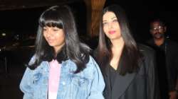 Aishwarya Rai Bachchan with daughter Aaradhya