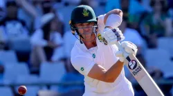 Tristan Stubbs got out for 3 and 1 as he had a forgettable debut in Tests against India in Cape Town