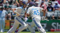 Shubman Gill and Rohit Sharma during a run in the South Africa series 