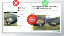 India TV conducts fact check on viral video of Jatayu being released in Ayodhya.