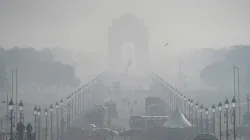 Delhi winter, fog