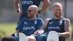 Jack Leach and Ben Stokes