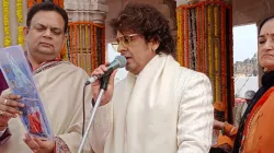 Sonu Nigam singing at Ram Mandir in Ayodhya