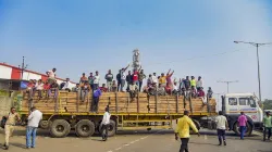 truckers' strike, truck drivers' protest, 