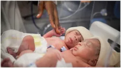 Ano and Amy met their birth mother in Leipzig, Germany. 