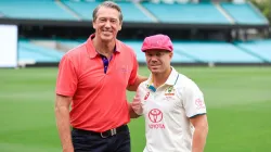 Glenn McGrath and David Warner.