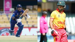 Kusal Mendis (left) and Sikandar Raza (right).