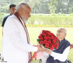 PM Modi with LK Advani