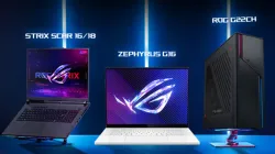 asus rog laptops, rog laptop launch, asus rog zephyrus g16, asus strix scar 16, asus rog g22 gaming