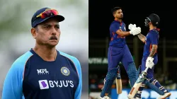 Ravi Shastri, Shreyas Iyer and Ishan Kishan