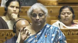 Union Finance Minister Nirmala Sitharaman in Lok Sabha.