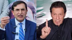 PTI Chairman Gohar Khan (L) and former PM Imran Khan (R)