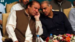 Shehbaz Sharif and his elder brother Nawaz Sharif