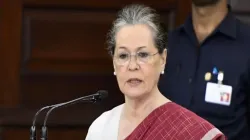 Congress leader Sonia Gandhi