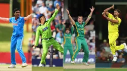 Naman Tiwari, Shoaib Akhtar, Dale Steyn, Mitchell Starc.