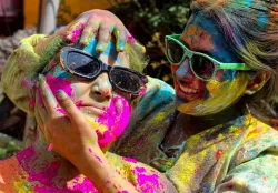 Holi celebration