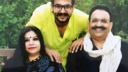 Mukhtar Ansari with his family members