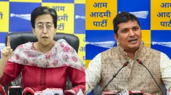 AAP ministers Atishi, Saurabh Bharadwaj detained amid protest against Arvind Kejriwal's arrest