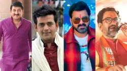 Manoj Tiwari, Ravi Kishan, Pawan Singh and Dinesh Lal Yadav