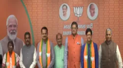 BJD MP Bhartruhari Mahtab and other eminent personalities join BJP