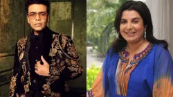 Karan Johar and Farah Khan