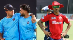 Ricky Ponting, Rishabh Pant and Shikhar Dhawan.