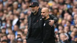 Jurgen Klopp and Pep Guardiola