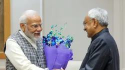 PM Modi with Nitish Kumar