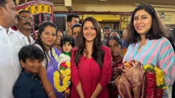 Mrunal Thakur in Hyderabad