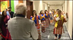 PM Modi, Bhutan visit, garba performance