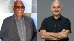 Satish Kaushik and Anupam Kher