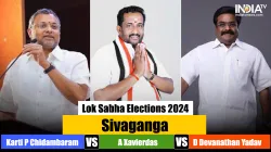 Lok Sabha election 2024, Sivaganga Lok Sabha election 2024, Sivaganga, Lok Sabha polls tamil nadu, k