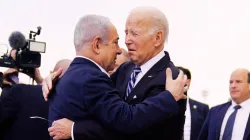 US President Joe Biden and Israel PM Benjamin Netanyahu during the former's visit to Jerusalem.