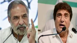 Congress leaders - Anand Sharma and Raj Babbar