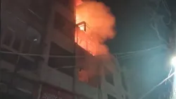 Fire at four-storey shop in Delhi market