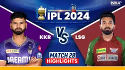 KKR beat LSG.