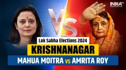 Mahua Moitra, Amrita Roy, Krishnanagar Lok Sabha seat