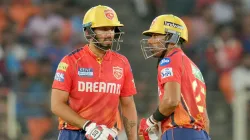 Shashank Singh and Jitesh Sharma against GT in the IPL 2024