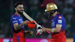 Virat Kohli and Faf du Plessis