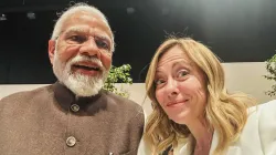 PM Modi, Giorgia Meloni