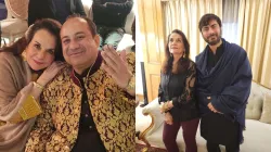 Mumtaz with Fawad Khan, Rahat Fateh Ali Khan