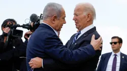 US President Joe Biden with Israeli Prime Minister Benjamin Netanyahu