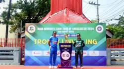 Harmanpreet Kaur and Nigar Sultana Jyoti.