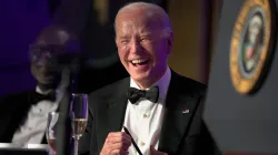 Joe Biden quips joke at Donald Trump White House Correspondents' Association dinner