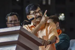 Shiv Sena UBT leader Sanjay Raut 