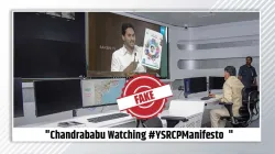 Fact check, Chandrababu Naidu,  Jagan Mohan Reddy