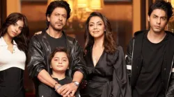 Shah Rukh Khan and family