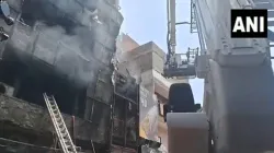  Fire breaks out in garment showroom in Delhi's Jyoti Nagar 